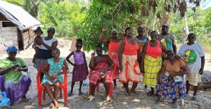 We received a donation of reading glasses and Sunglasses to take with us to the bush. For some of these ladies this was the first pair of sunglasses they had ever owned.