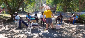 We shared the gospel message and demonstrated the water filters to two families. One young man replied, you mean we never have to buy water again!